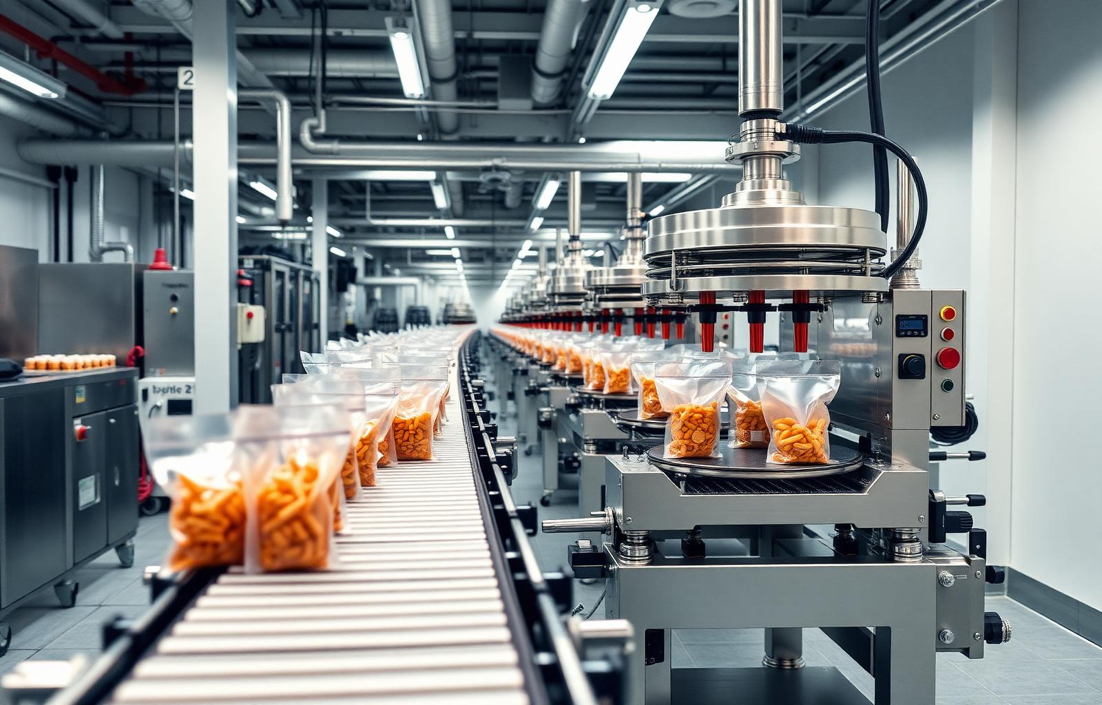 Packaging stage at VMR Mills