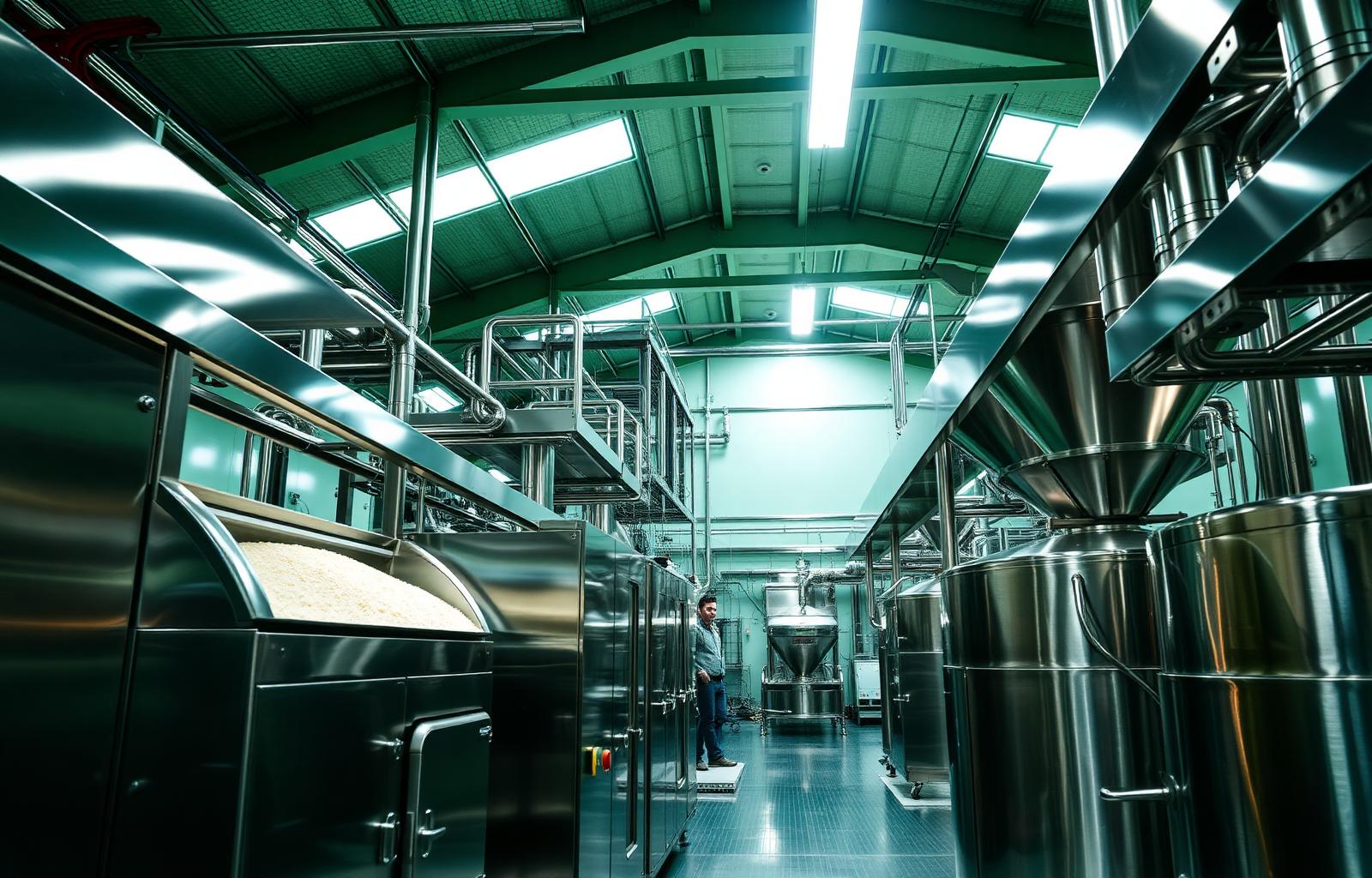 Production stage at VMR Mills