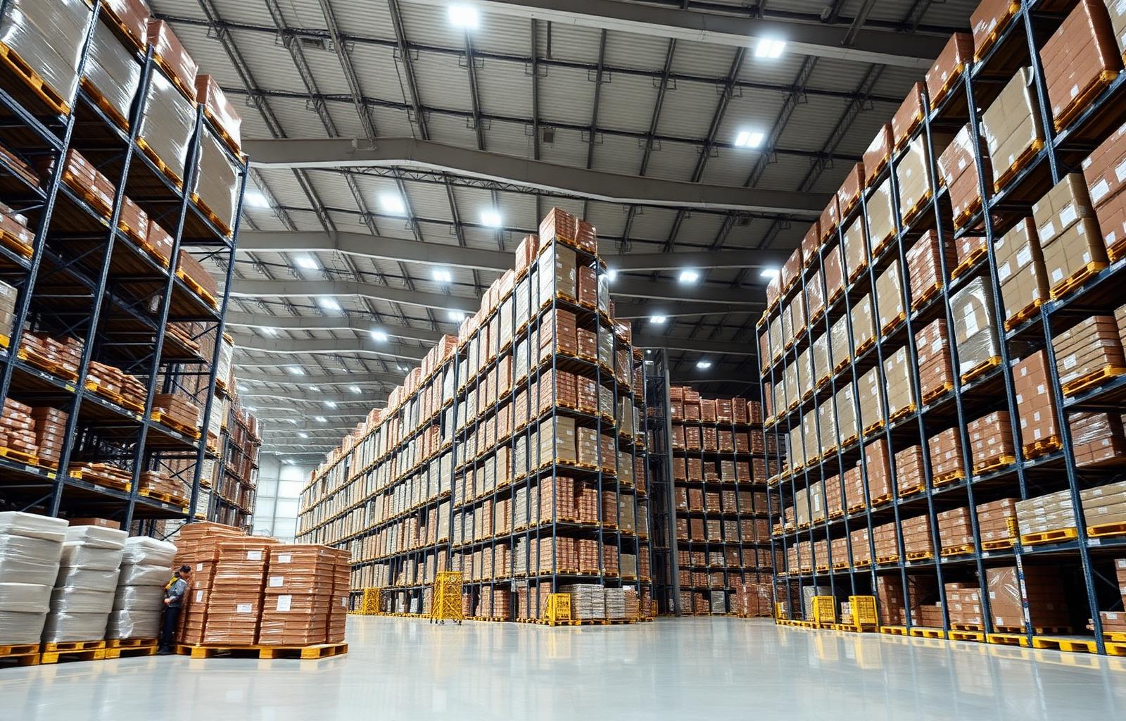 Storage stage at VMR Mills