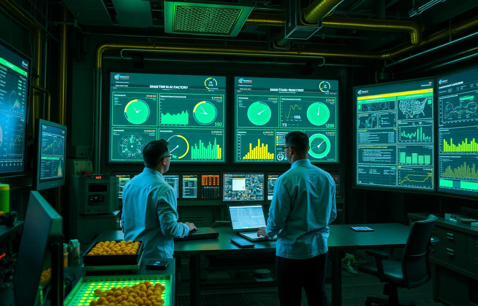 VMR Mills Industrial Production Control Room